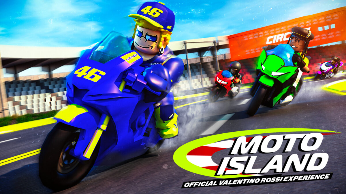 Valentino Rossi and VR46 Metaverse have entered the world of Roblox with the launch of the in-world experience 'Moto Island'.