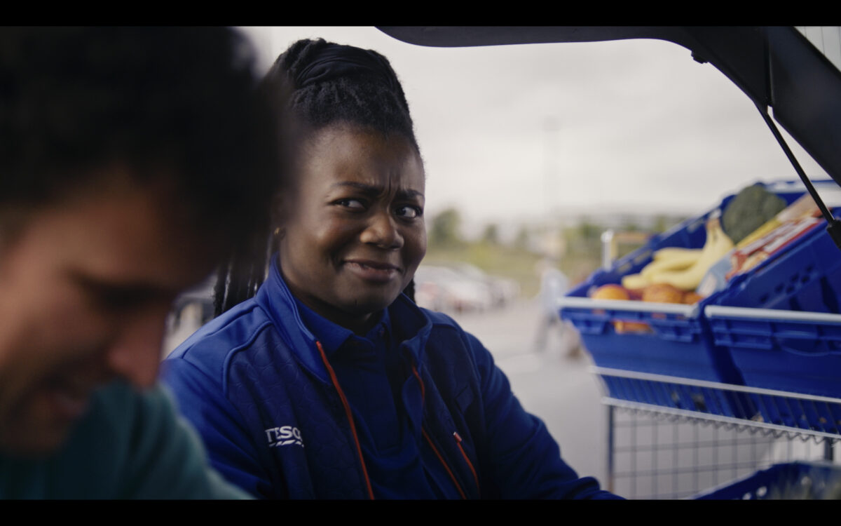 Tesco Ireland and BBH have teamed up to highlight the fun and freedom the grocery retailer's Click+Collect service can offer time-starved shoppers, depicted here.