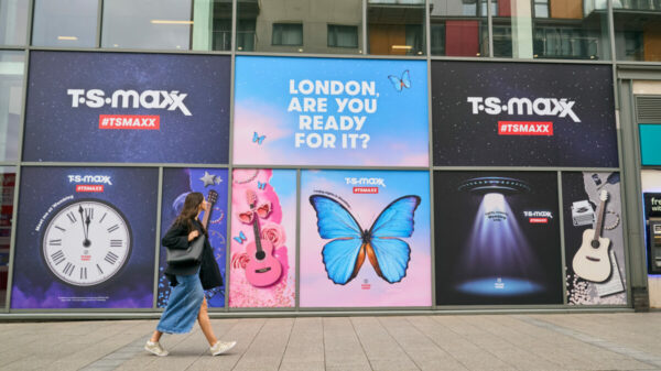 TK Maxx has rebranded its Wembley store to entice the thousands of Taylor Swift fans who will be heading to the stadium this weekend.