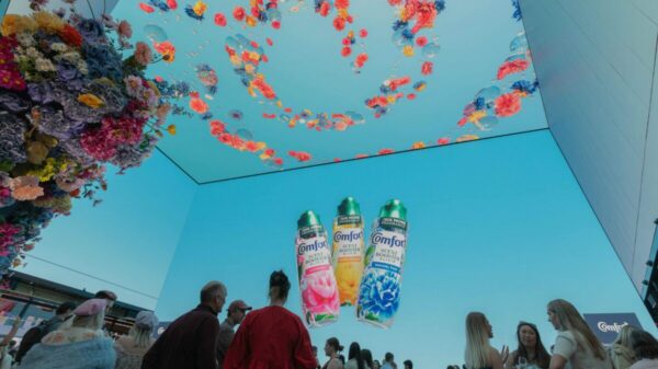 Comfort has hit Outernet London's screens with a multi-sensorial out-of-home experience designed to give visitors a 360-summer experience.