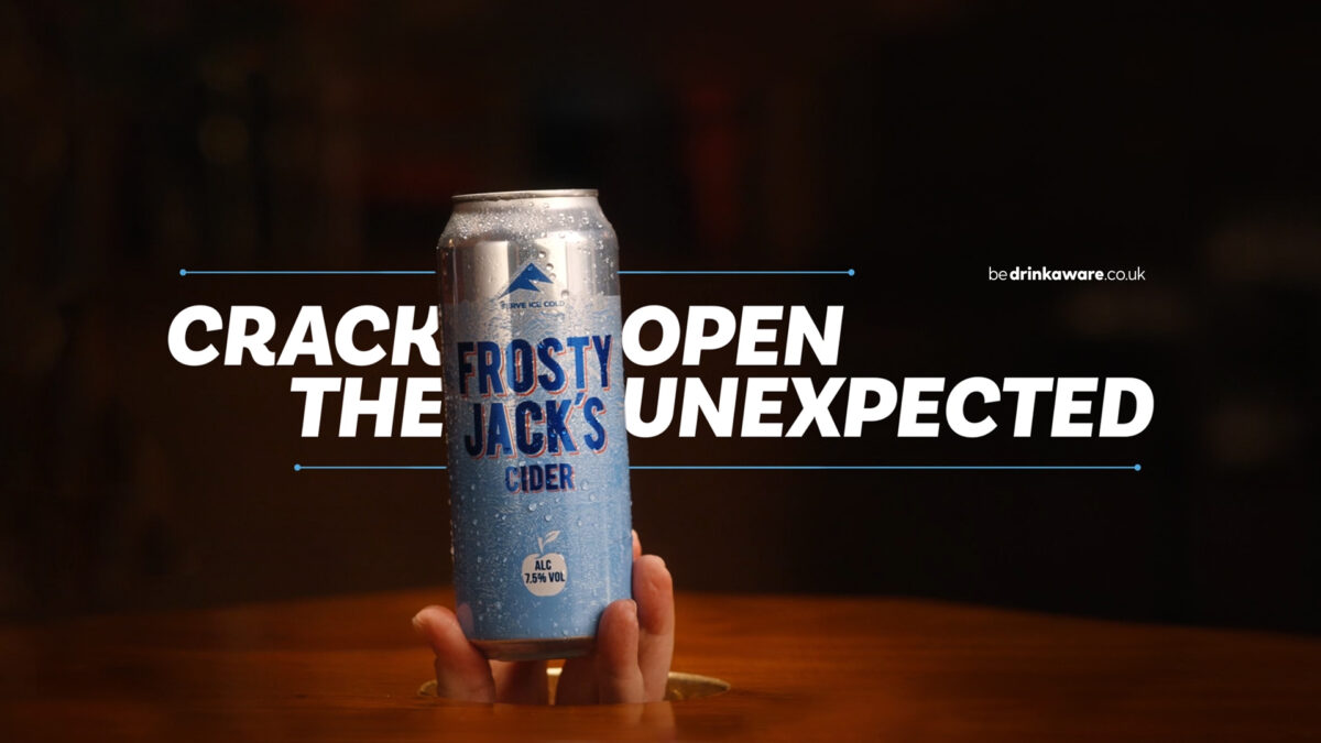 Frosty Jack's has once again teamed-up with Z list celebrity hands model, Hands Handerson to encourage the UK to 'crack open the unexpected'.