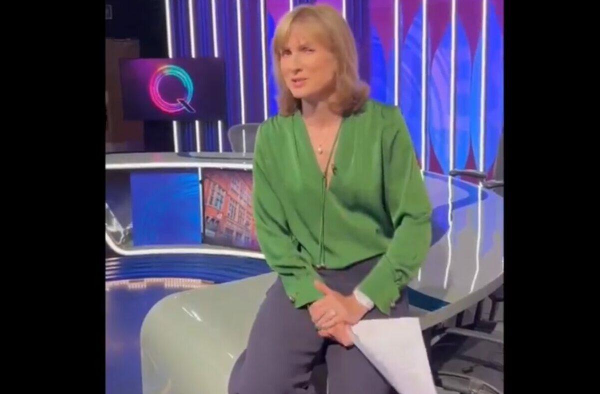 Climate campaigners at Climate Science Breakthrough have shared a spoof Question Time campaign featuring an AI version of Fiona Bruce.