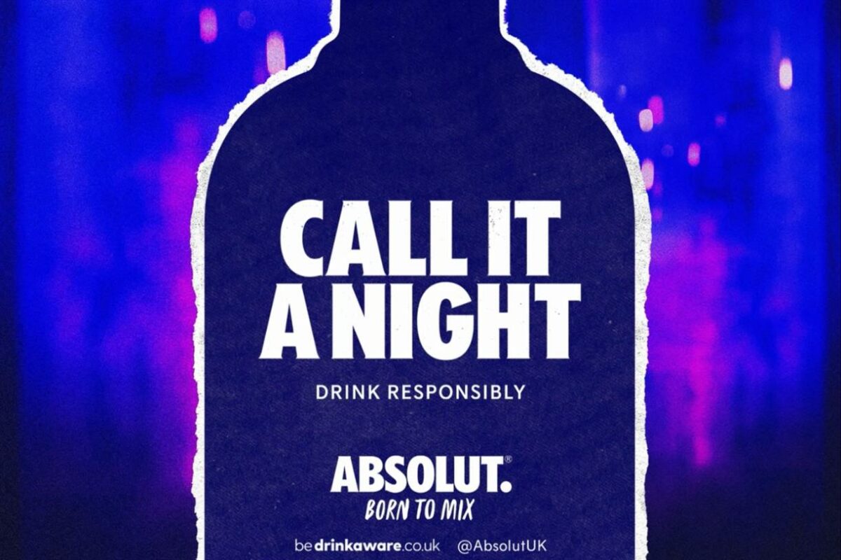 Absolut Vodka is asking people to 'Call it a night' before they say something they might regret in a campaign warning about drinking too much