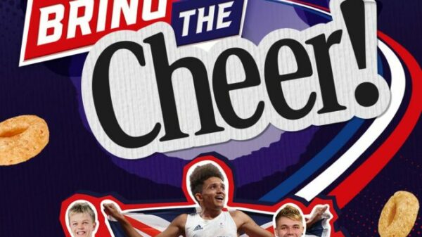 Cheerios. Nestlé cereals is whipping out the Cheerios branding in a multi-channel drive to celebrate good cheer and its partnership with the British Paralympic Association in the run up to the Paris 2024 Paralympic games.
