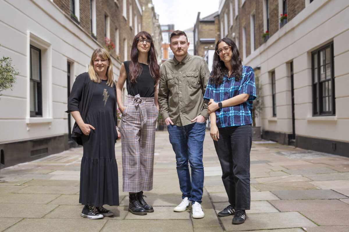 The new elvis leadership team stand together. Creative agency elvis has boosted its leadership team with a set of four senior promotions.