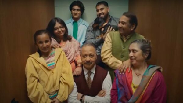 The Sharma family ready to give a pep talk. Three UK has unveiled its latest brand campaign, which celebrates the spirit of connection, by highlighting how networks can uplift and support people.